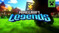 an image of a video game with the title'minecraft legenis '