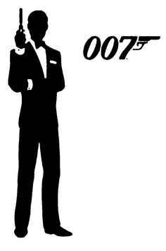 James Bond Tuxedo, James Bond Party, James Bond Theme, Silhouette Logo, James Bond 007, 007 James Bond, Live Wire, Silhouette Portrait, Casino Night