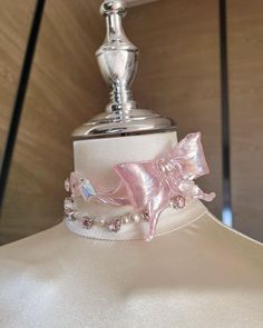 Necklace Coquette, Egg Shell Art, Fairycore Fairy, Princess Jewelry, Expensive Jewelry Luxury, Magical Jewelry, Ribbon Necklace, Neck Choker