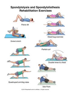 an exercise poster showing how to do the back stretch with exercises for flexibility and flexibility