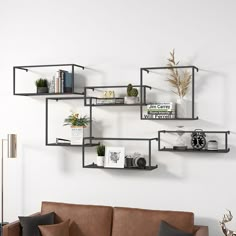 a black and white book shelf with books on it