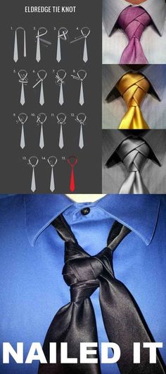 there are many different types of ties on this page