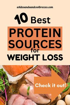 Are you looking for protein sources for your weight loss? Struggling to get in enough protein? I've got 10+ of the best sources to help you! #protein Best Protein Sources, Healthy Hot Chocolate, Sources Of Protein, Lean Muscles, Low Carb Food List, Mental Health Inspiration, Easy Chicken Pot Pie, Lean Muscle Mass, Good Sources Of Protein