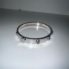 Doesn’t Fit So Never Work Gift. Miller Stud Hinge Bracelet 7mm Silver. Such A Classic Staple! Real Stainless Steal Collection Item.Comes With Dust Bag And Box Hinge Bracelet, Tory Burch Jewelry, Stainless Steal, Work Gifts, Tory Burch Miller, Hinged Bracelet, Womens Jewelry Bracelets, Tory Burch, Dust Bag