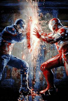 Iron Man Vs Captain America, Film Marvel, Captain America The Winter Soldier, The Winter Soldier, Avengers Wallpaper, Marvel Vs Dc, Marvel Wallpaper, Marvel Vs, Batwoman