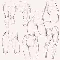 an image of a man's torso sketches