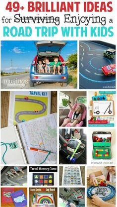 the ultimate road trip with kids is an easy way to teach children how to travel