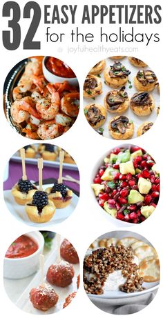 twelve easy appetizers for the holidays