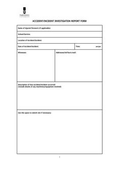 9 Printable Traffic Accident Investigation Report Template Docs posted by Archie Fraser. Check it on our website  Traffic accident investigation report template - Report Templates are an unbelievably helpful device for both services as well as individuals. They en...