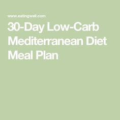 30-Day Low-Carb Mediterranean Diet Meal Plan Mediterranean Keto, Chicken Salad Bowls, Lower Carb Meals, Cucumber Avocado Salad, Mediterranean Diet Meal Plan, Citrus Vinaigrette, Power Smoothie, Salad Meal Prep, Cucumber Avocado