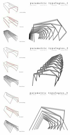 an architectural diagram showing different types of structures and how they are used to make them