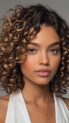 💇 Exclusive Curly Bangs Pixie Cut Soft holiday curls Inspiration Curly Bangs, Saving Techniques, Glossy Hair, Soft Curls, Time Saving, Styling Tools, Perfect Hair