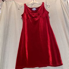 Great Condition, Gorgeous Vintage 80/90’s Jay Jacobs Red Velvet Dress, 28” Long. Red Velvet Dress, Dresses Vintage, Velvet Dress, Red Velvet, Vintage Dresses, Jay, Colorful Dresses, Velvet, Womens Dresses