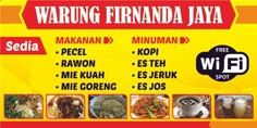 an advertisement for a restaurant with different food items