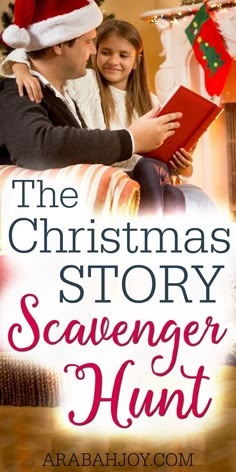 the christmas story scavenger hunt by saraabu joy book review and giveaway