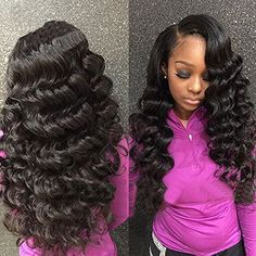 May Queen Loose Wave Brazilian Hair 3 Bundles, 6A Unproce… Loose Wave Hair, Hair Natural Color, Loose Waves Hair, Brazilian Hair Weave, Remy Human Hair Extensions, Wave Hair, Bleached Hair, Hair Natural, Hair Quality