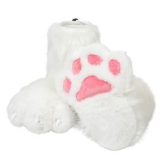 PRICES MAY VARY. FURSUIT PAW SHOES: Paw shoes are designed to be real and cute, cat paw and meat pad are all made of super soft artificial wool, thick and breathable internal fabric, realistic and comfortable to wear SOLID PLASTIC CLAWS: Each paw shoes contains four claws, each of claw is made of strong solid plastic and looks realistic as well as a real claw EASY to USE: Paw shoes is lightweight, universal-fitting design and easy to wear, please noted that it can only be washed by hand, and don Paw Shoes, Fursuit Paws, Paw Slippers, Fursuit Tutorial, Gothic Party, Animal Cosplay, Party Cat, Therian Stuff, Cat Costume