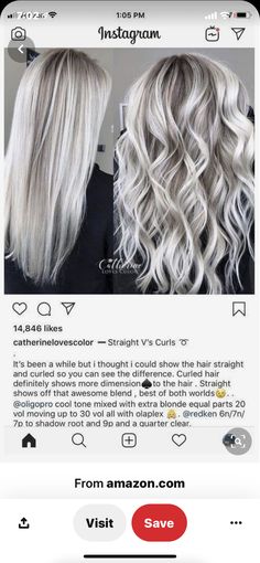 Ice Blonde Hair, Platinum Blonde Hair Color, Icy Blonde Hair, Silver Blonde Hair, Blond Balayage, Ice Blonde, Hair Toner, Color Formulas