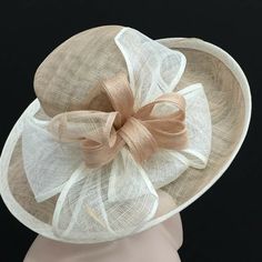 Tea Hats, Doll Hats, Pharmacy School, Derby Hats Fascinators, Sinamay Hats, Bee Bee, Silk Florals, Church Hat