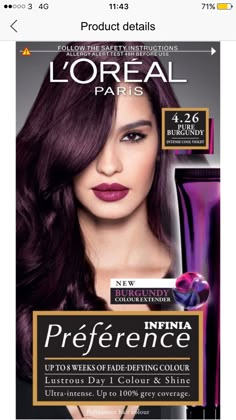 Hair Color Names, Loreal Hair Color, Loreal Hair