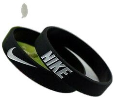 Nike Bracelets, Casual Black Band Bracelet, Casual Black Band Wristband, Casual Black Wristband For Streetwear, Casual Black Wristband, Casual Black Wristband Bracelet, Casual Black Band Wristband Bracelet, Cheap Sporty Black Bracelets, Adjustable Black Wristband For Sports Events