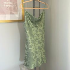 Super Cute Light Sage Green Dress From Lulu’s! Never Worn - Still Has Tags. Smoke Free Home! Sage Green Dress, Light Sage Green, Lulus Dresses, Lulu Dresses, Skater Dress, Out Of Style, Go Out, Green Dress, Sage Green