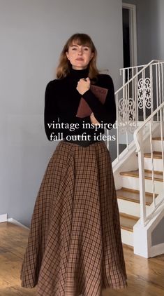 Winter Outfits Vintage, Vintage Outfit Ideas, Fashion Haul, Outfits For Fall, Academia Outfits, Outfits Vintage, Cottagecore Outfits, Academia Fashion, Old Fashion Dresses