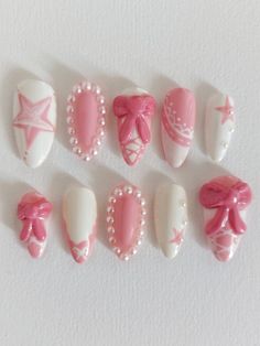 Nail Template, Luxury Press On Nails, July Nails, Ballerina Nails