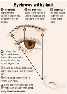 Brows: Think thick  The Orange County Register How To Pluck Eyebrows, Pluck Eyebrows, Permanente Make-up, Best Eyebrow Makeup, Mekap Mata, Plucking Eyebrows, Arched Eyebrows, Eyebrow Makeup Tips, Fill In Brows