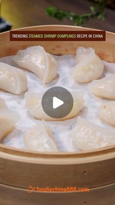 steamed shrimp dumplings recipe in china