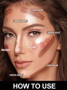 Color:06 Dusk \nTexture:Liquid \nType:Blush Cushion \nBenefits:Decorate Outline \nFinish:Matte \nFinish:Shimmer \n Teknik Makeup, Blush Natural, Face Contouring Makeup, Contouring Makeup, Face Brightening, Blush Stick, Makeup Artist Tips, Contour Stick, Matte Blush