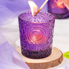 PRICES MAY VARY. PACKAGE INCLUDE: 12 pack clear sun moon stars embossed glass tea light holders. With a diameter of 2.2 inches and a height of 2.4 inches, making them perfect for tealight, votive, LED, floating candles, or flameless candles with a diameter of up to 1.8". A great addition to your table decor UNIQUE DESIGN(PATENTED): Our valentines votive candle holders feature a distinctive pattern meticulously crafted through our proprietary design process, setting the boho votive candle holders Tea Light Candle Holders, Votive Candle, Light Candle, Votive Candle Holders, Amethyst Purple, Moon Star, Sun Moon, Table Centerpieces, Tea Light Candle