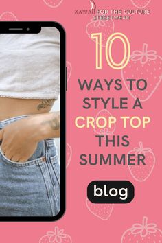 crop top style ideas, summer crop tee Teen Outfit Ideas, Vaction Outfits, Basic Outfits Summer, 2023 Outfit Ideas, Top Outfit Ideas, Crop Top Outfit