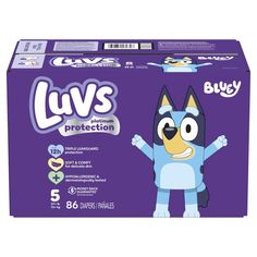 luvs baby diapers for boys and girls, size 5 - 8kg