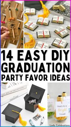 Graduation season is a time of celebration, accomplishment, and, often, copious amounts of parties and gifts.
But in the sea of store-bought party favors, there’s a hidden gem: the DIY route.

Sure, it might take a little more time, but the end result could be more than worth it. Grad Party Giveaways, Graduation Party Ideas Favors, Graduate Party Favors, Grad Party Goodie Bags, Graduation Return Gift Ideas, Grad Party Thank You Favors, Diy Graduation Favors, Graduation Suviners Ideas, Graduation Favors For Guests Diy