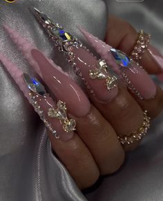 Long Stiletto Nails, Sassy Nails, Claw Nails, White Acrylic Nails