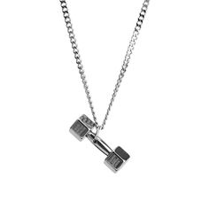 PRICES MAY VARY. [DESIGNS] Fashion dumbbell pendant link chain choker necklaces for women, men, boys and teenage girls. Made of quality stainless steel, hypoallergenic, lead & nickel free, comfortable to wear, easy to put on and take off. [SIZE] Punk Hip Hop stylish friendship necklace is adjustable, total length: 23.6inch + 2inch (60cm + 5cm). Suits for most people. [OCCASIONS] Personalized party necklace is suitable for both everyday use and special occasions like parties, clubbing, weddings, Necklace Gym, Surprise Gifts For Girlfriend, Necklace Boyfriend, Chain Necklace For Men, Hip Hop Necklace, Couple Necklace, Friendship Necklace, Party Necklace, Couple Necklaces