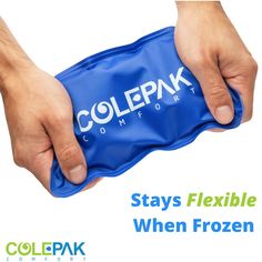 Reusable Gel Ice Packs & Ice Wrap Holder Reusable Hot Cold Pack ColePak Comfort Hot And Cold Therapy, Gel Ice Packs, Hot Cold Packs, Wisdom Teeth, Best Build