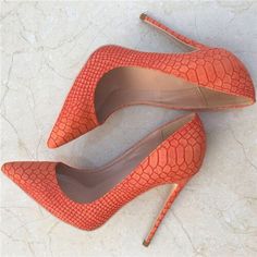 Women Pumps Shoes, Basic Heels, Beige Shoes, Pumps Shoes, Orange Cream, Shoe Obsession, Lace Up Heels, Leather Pumps, Beautiful Shoes