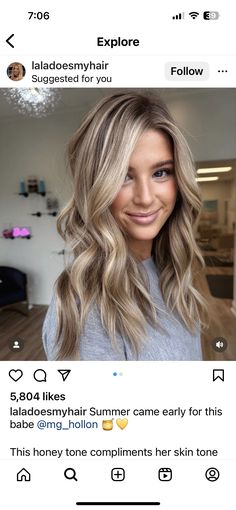 Fall Blonde Hair, Blonde Hair Inspiration, Blonde Hair Shades, Balayage Hair Blonde, Blonde Hair With Highlights, Hair Affair, Penteado Cabelo Curto, Long Blonde, Hair Color And Cut