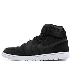 Air Jordan 1 High Strap Black 342132-004 Sneakers Air Jordan, Nike Air Jordan 1 High, Nike 1, Vapour Max Nike, Nike Sacai, Low Air Jordan 1, Womens Air Jordans, Air Jordan 6, Air Jordan 5