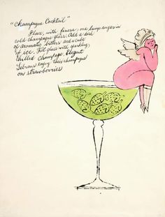 S Template, Cocktail Art, Champagne Cocktail, Arte Inspo, Martini, Art Inspo