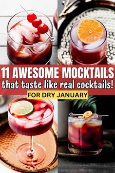 the 11 awesome cocktails that taste like real cocktails for dry january and beyond