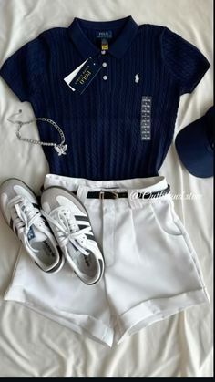 Mode Tennis, Polo Shirt Outfits, Skandinavian Fashion, Casual Day Outfits, Ralph Lauren Outfits, Mode Inspo, Looks Chic, Cute Everyday Outfits, 가을 패션