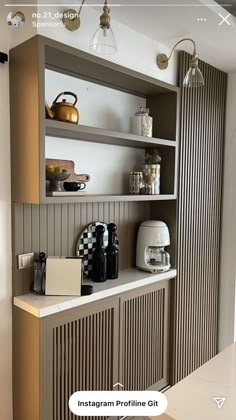 the kitchen is clean and ready to be used as an appliance for cooking