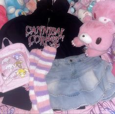 Yami Kawaii Outfit, Yumi Kawaii, Creepy Cute Aesthetic, Kawaii Core, Yami Kawaii