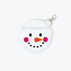 Snowman Zippered Pouch Gift Card Holder - Tiny Owls Gift Co Snowman Bag, Snowman Gifts, Owl Gifts, Zippered Pouch, Gifts Cards, Gift Card Holder, Birthday Party Favors, Sport Bag, A Bag