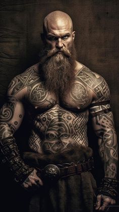 an image of a man with tattoos on his body