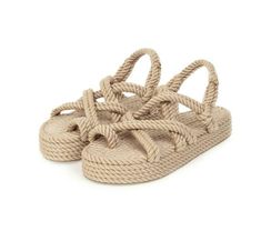 Women Hemp Rope Sandals Female Summer Beach Flat Straw Woven Linen Seaside Shoes | eBay Purple Slippers, Nude Boots, Purple Snake, Blue Slippers, Rope Sandals, Boho Shoes, Roman Sandals, Boho Sandals, Knit Shoes