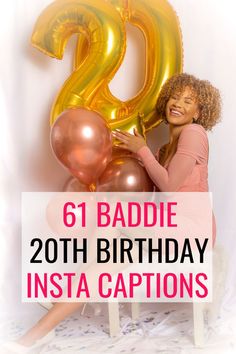 20th birthday captions Captions For Instagram Birthday, Friend Birthday Captions, 20th Birthday Captions, 18th Birthday Captions, 21st Birthday Captions, 20th Birthday Photoshoot, Instagram Captions Cute, My 20th Birthday, Baddie Instagram